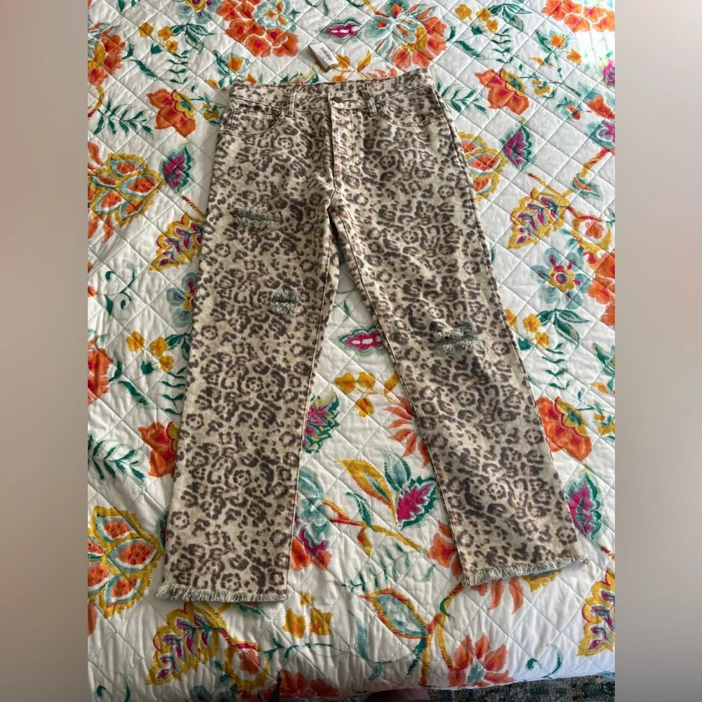 Vestique Staci Pants-Small-SP49249-$60 cheetah print NWT